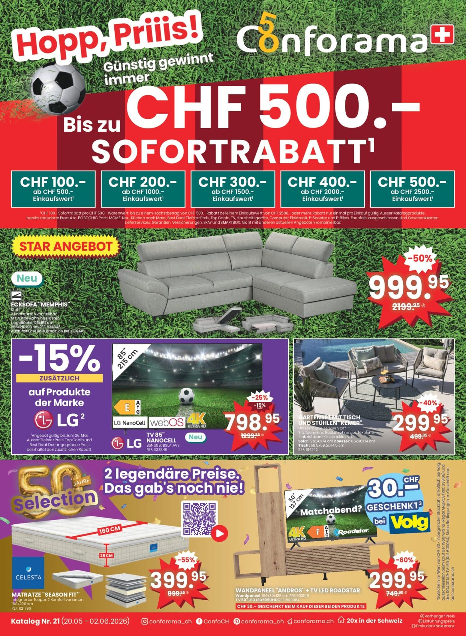 Conforama Prospekte