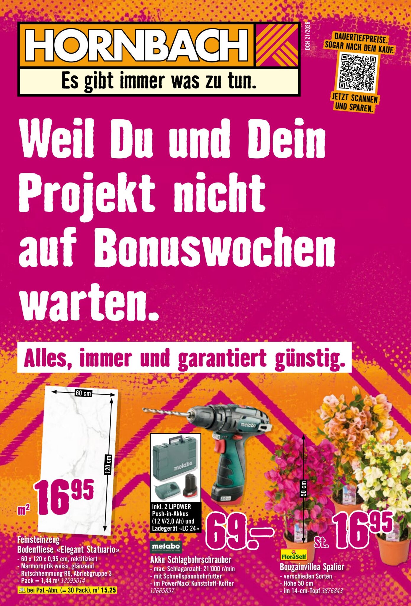 Hornbach Aktionen