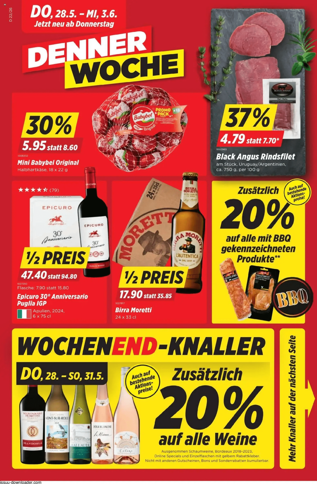 Denner Aktionen