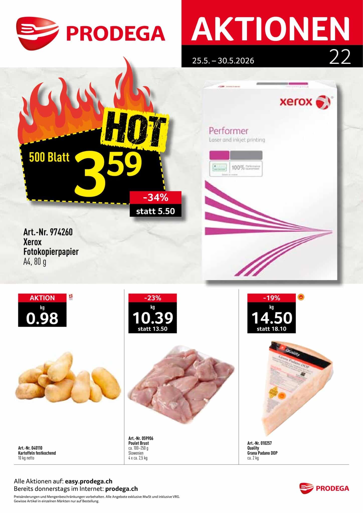 Prodega Aktionen