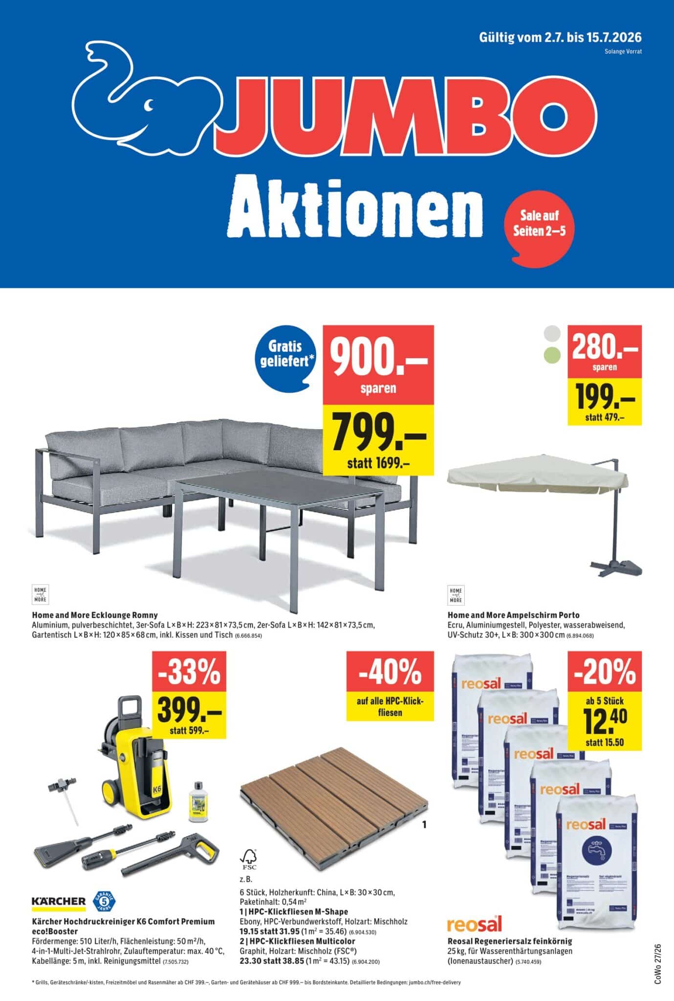 Jumbo Aktionen