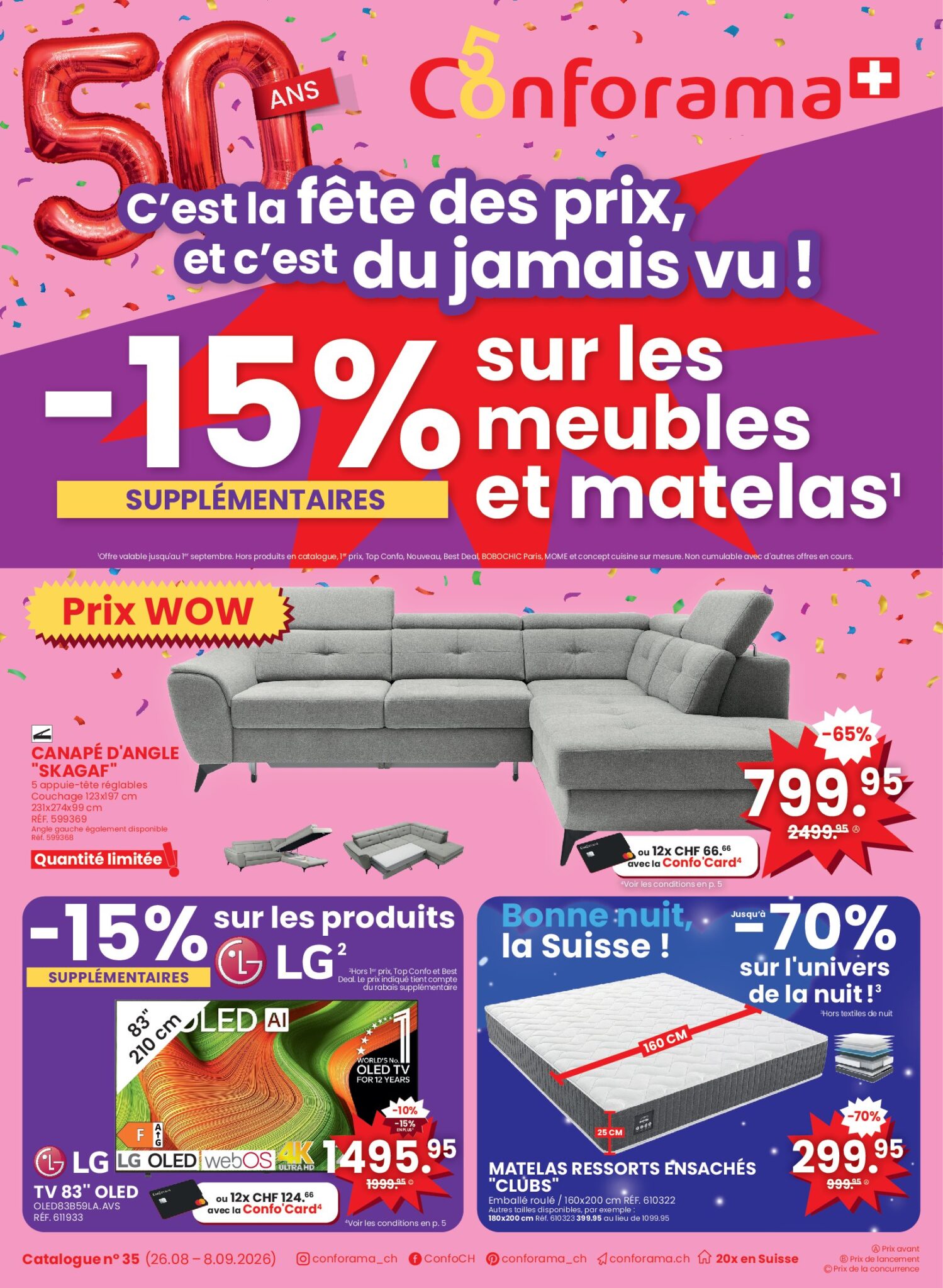 Conforama Prospekte