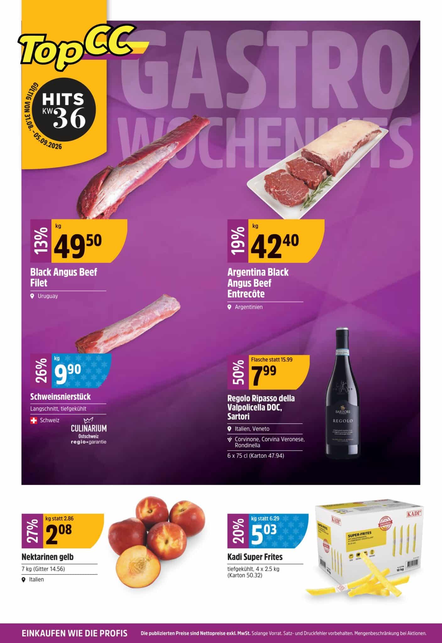 TopCC Aktionen