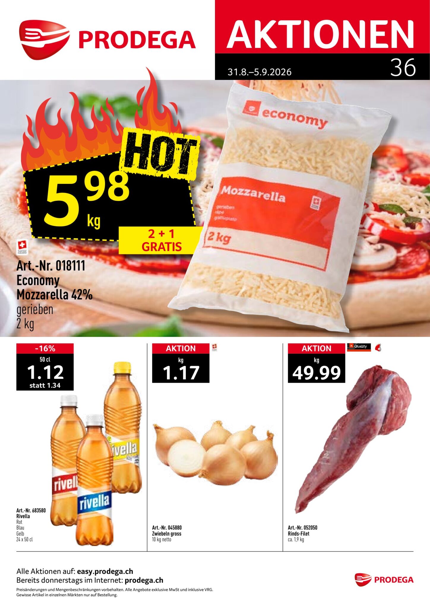 Prodega Aktionen