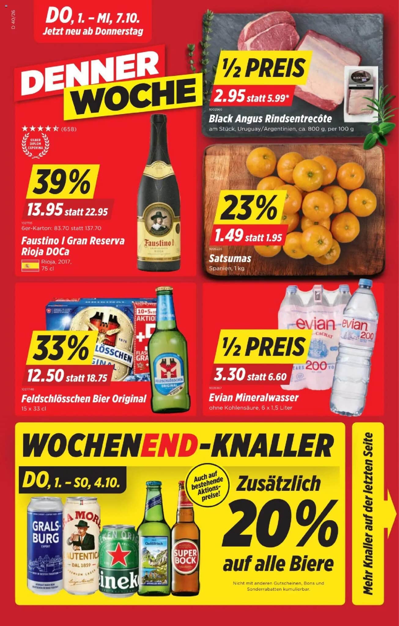 Denner Aktionen