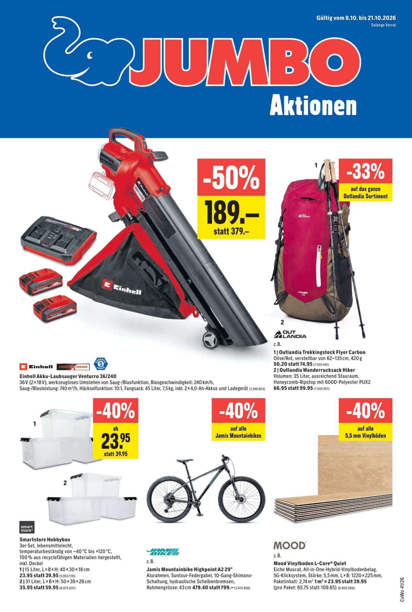 Jumbo Prospekte