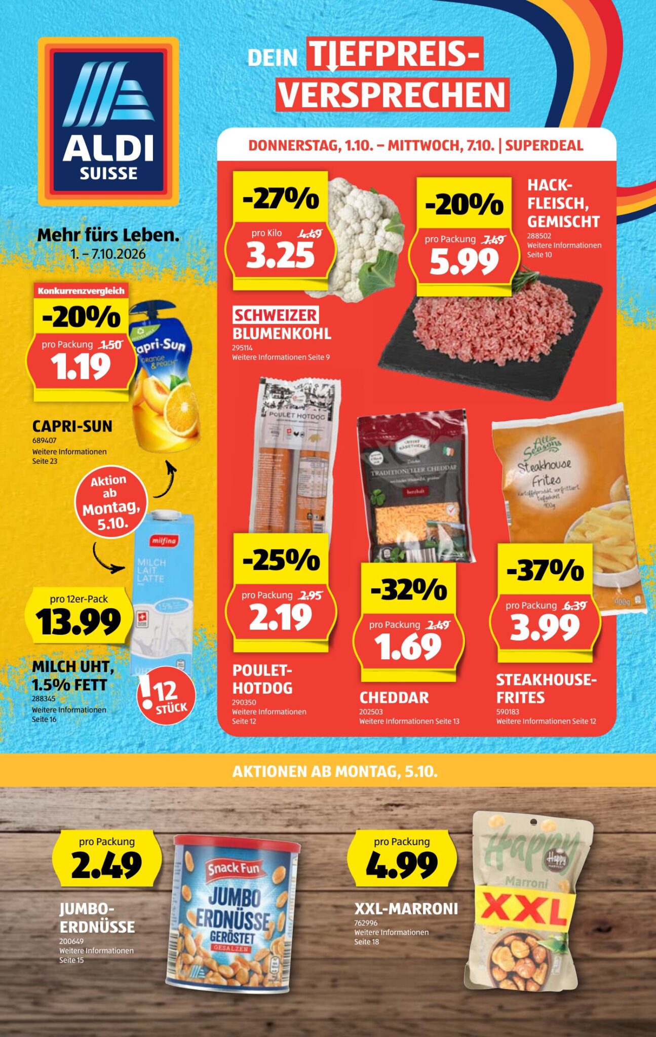 Aldi Aktionen
