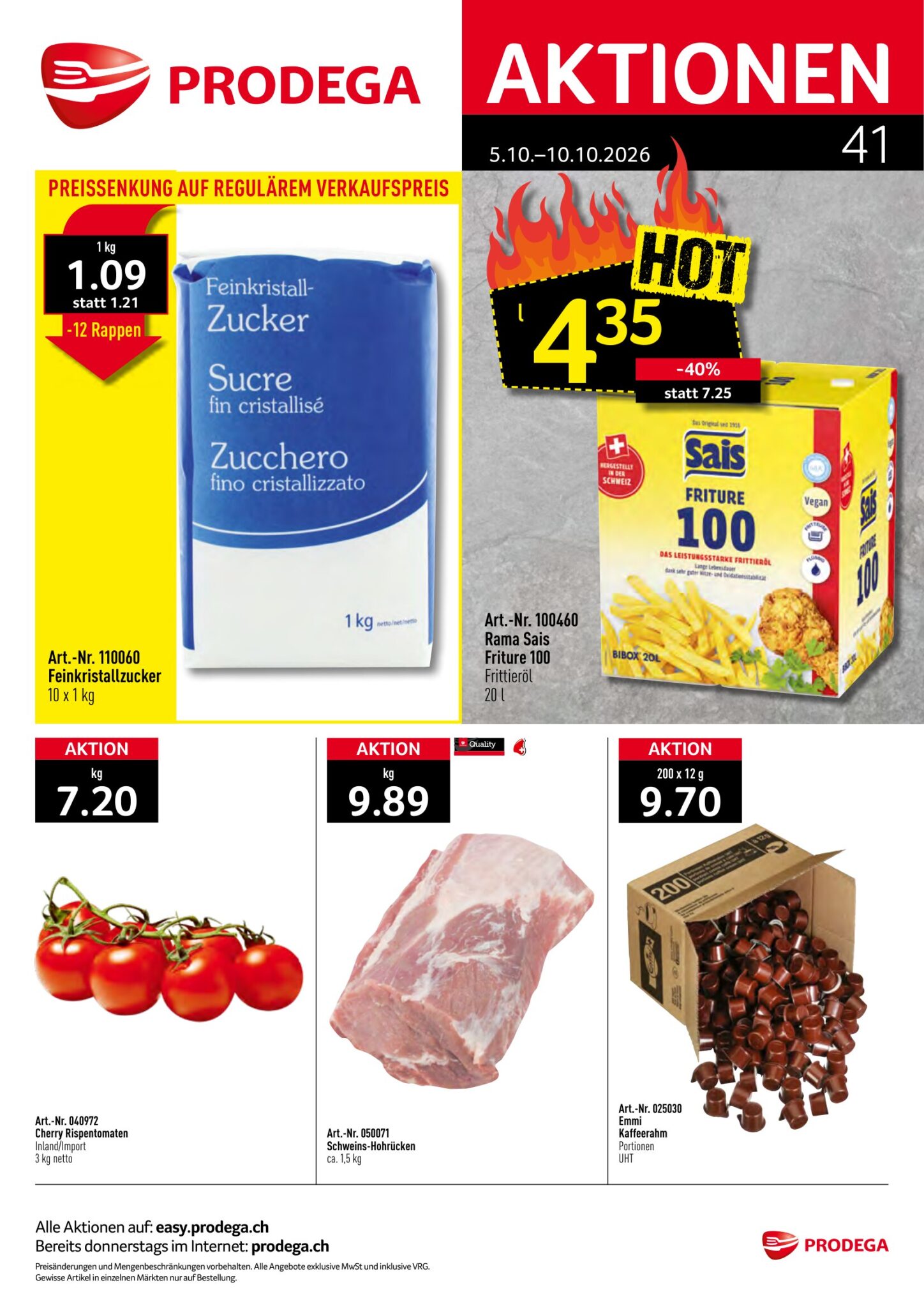 Prodega Aktionen