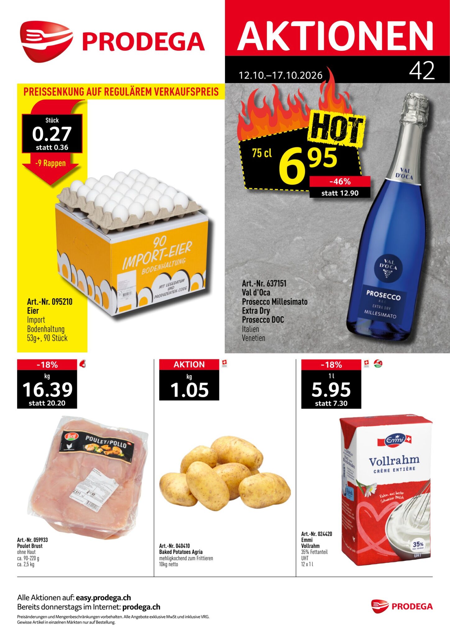 Prodega Aktionen